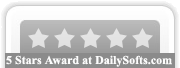 GRBackPro - Professional Backup: 5 Stars Award at dailysofts.com