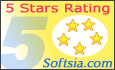 Softsia 5 stars award: GRBackPro Professional Backup Software for Windows